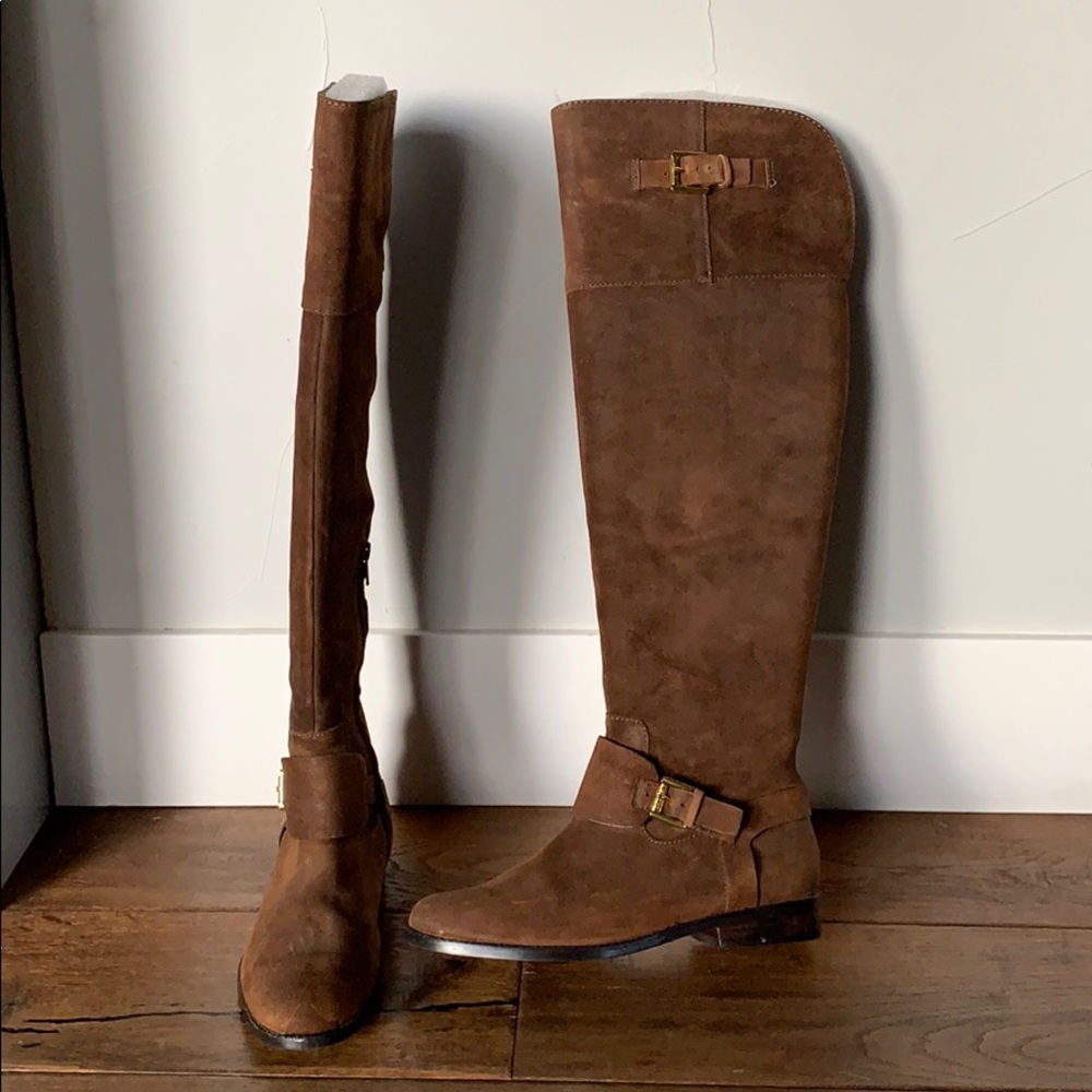 Ralph Lauren over the knee “Jeannette” boots